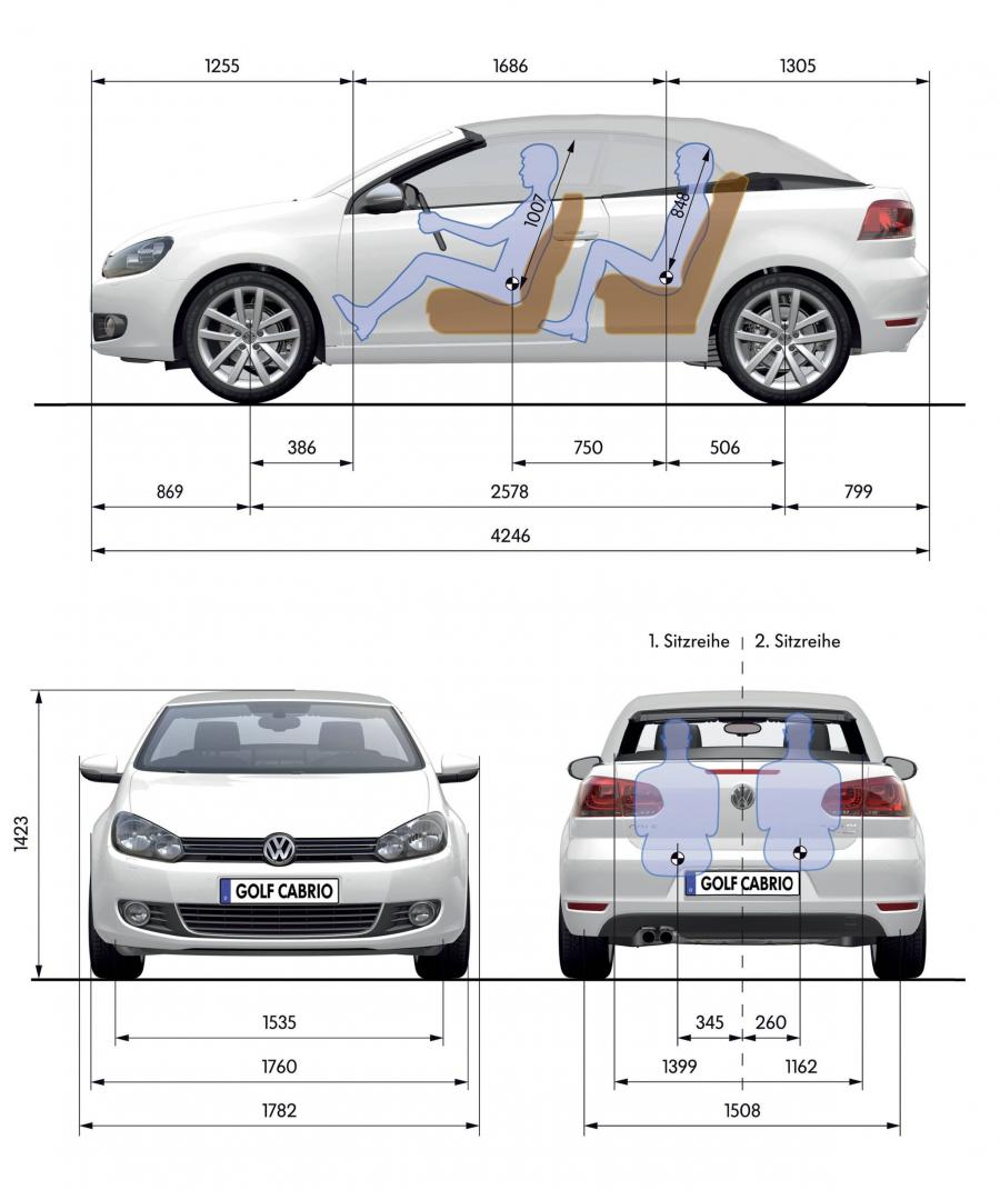  Volkswagen Golf Cabrio 2011 года  (фото 2 из 69)